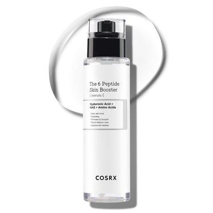 COSRX 6X Peptide Collagen Skin Booster Toner Serum for Dull & Uneven Skin, Preps Skin with Copper Peptides, GHK-Cu, Skin Renewal Boosting Facial Essence, Korean Skin Care, 5.07 oz